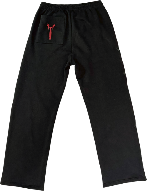 EMBROIDERED FRENCH TERRY SWEATPANT