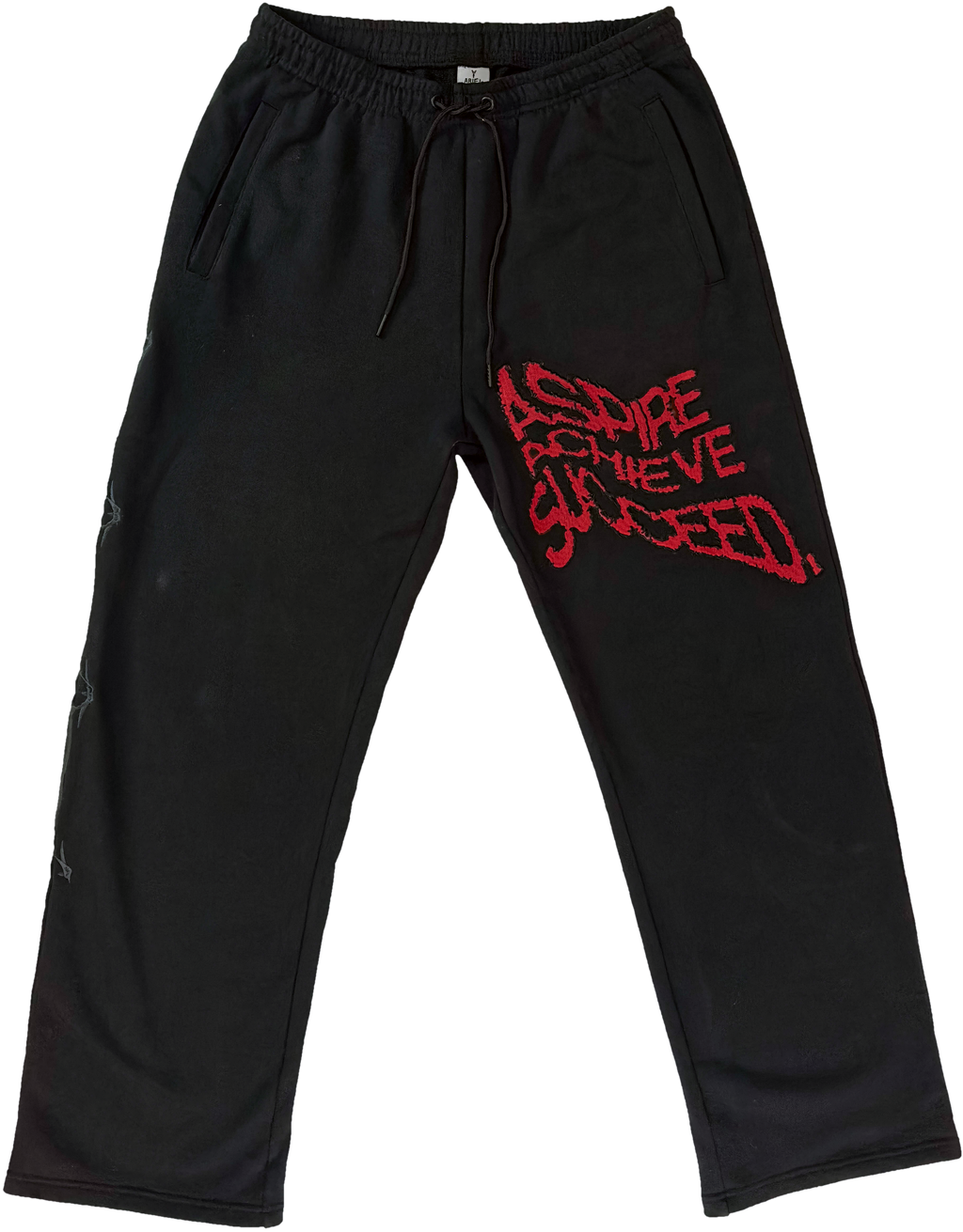 EMBROIDERED FRENCH TERRY SWEATPANT